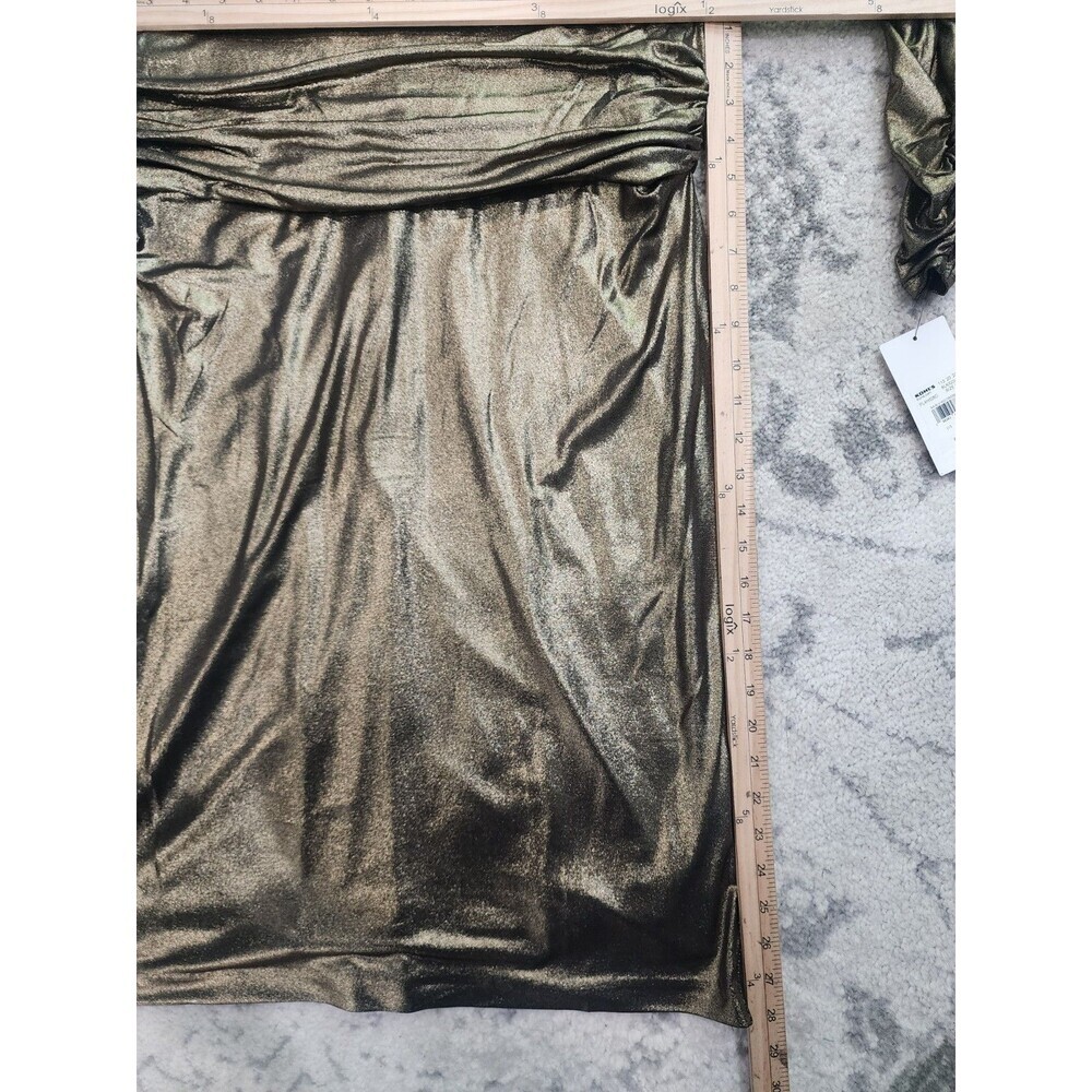 Women Harper Rose Gold Dress 3/4 Cinched Sleeve Boatneck Sheath Dress Size 14 - Picture 5 of 14
